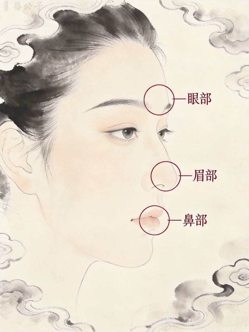 传统相术中的五官解析：眉眼鼻口耳各自的观察维度