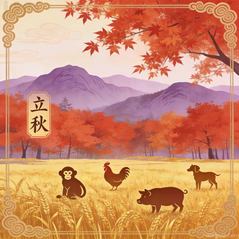 丙申月生肖运程观察：立秋后十二属相的行为节奏与调整方向