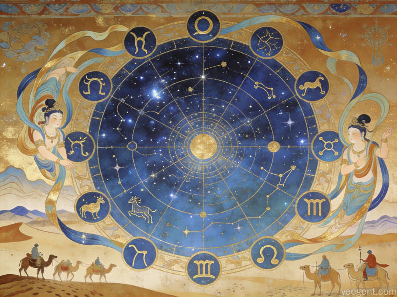 十二星座的千年东渐之旅:从古巴比伦星图到当代中国的文化融合