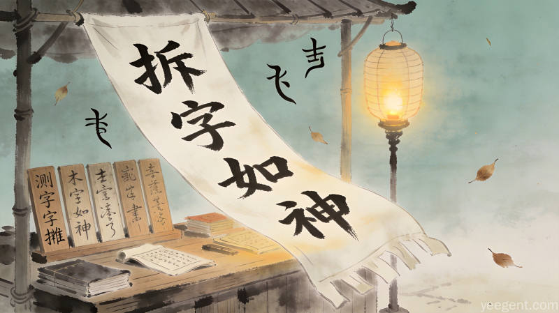 一个字里的巧思与人心:宋代测字名手谢石的传奇与门道