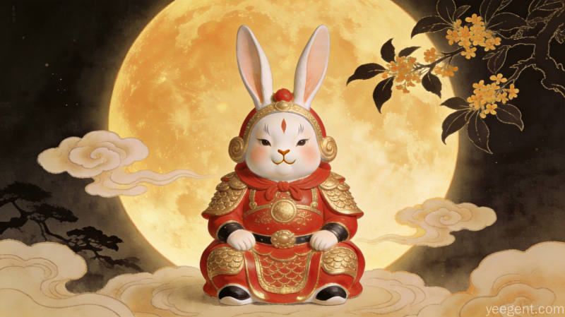 一周后就是中秋：老北京中秋供奉的兔儿爷，怎么从神坛走进了孩子手里