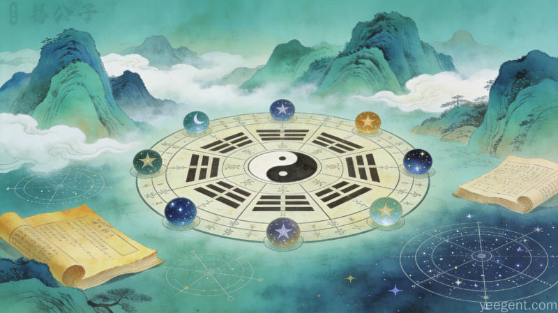 奇门遁甲里的”九星”是什么?天蓬、天任、天冲各自掌管什么