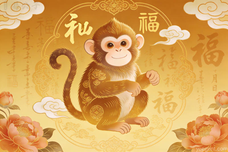 本文配图:【猴年走势发解读,请阅读了解详情