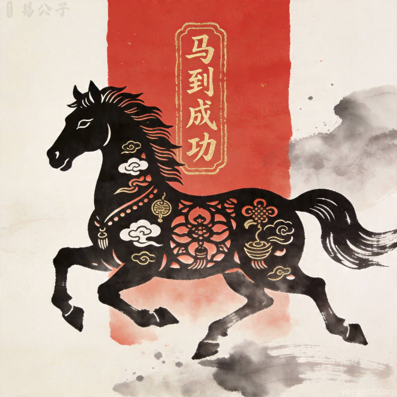 图解【马年走势发内容示意,请阅读了解详情