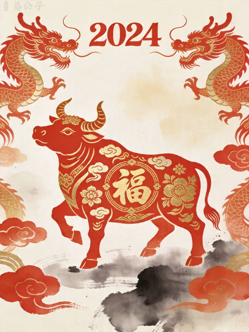 图解【牛年走势发内容示意，请阅读了解详情