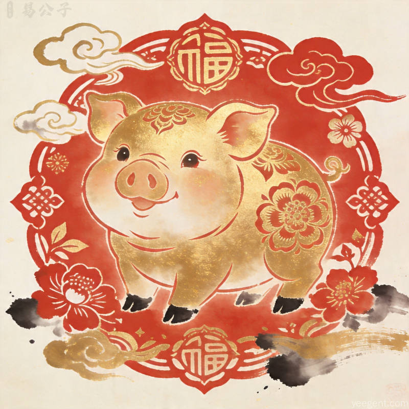 【猪年走势发展】属猪冲太岁戴什么2026