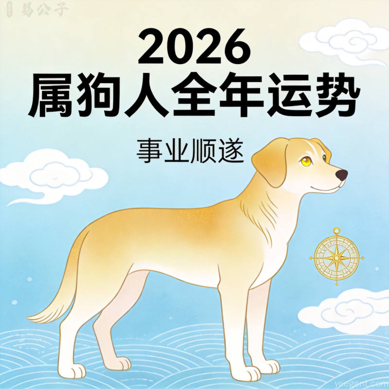 2026年属狗人全年走势发展:事业感情财富趋势详解