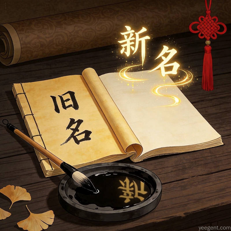 改名调整心态概念图传统文化解析改名真的能