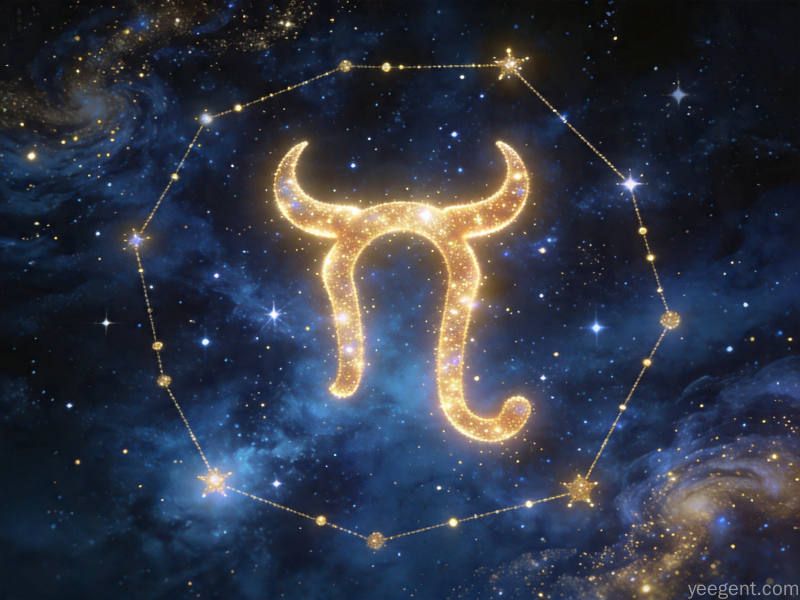 金牛星象解析示意图:沉稳翠绿色调的星象的视觉效果展现