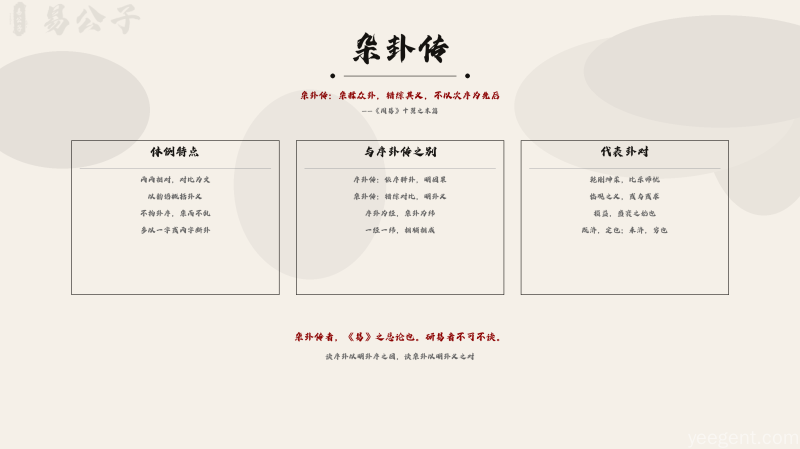 易传(十翼):杂卦传原文及译文,杂卦传全