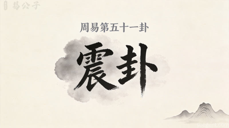周易第五十一卦震卦封面图