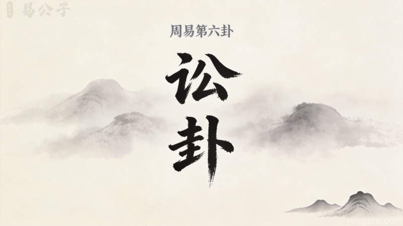 周易第六卦讼卦封面图