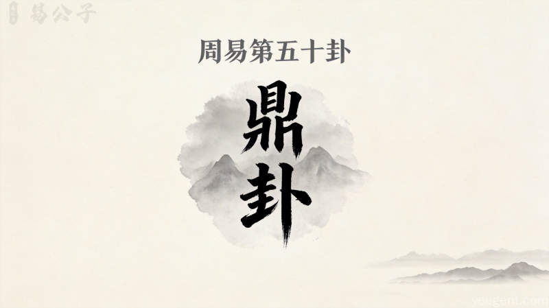 周易第五十卦鼎卦封面图