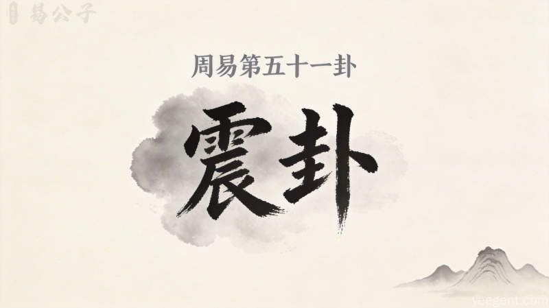 周易第五十一卦震卦封面图